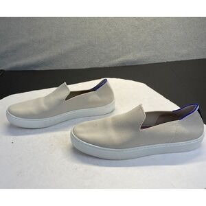 Rothy's The‎ Original Slip On Women's Sneakers, Size 7.5, Low Top, Flat,Tan